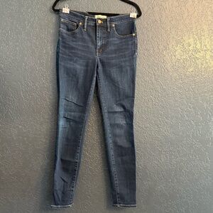 Madewell 9" High Rise Skinny Jeans
